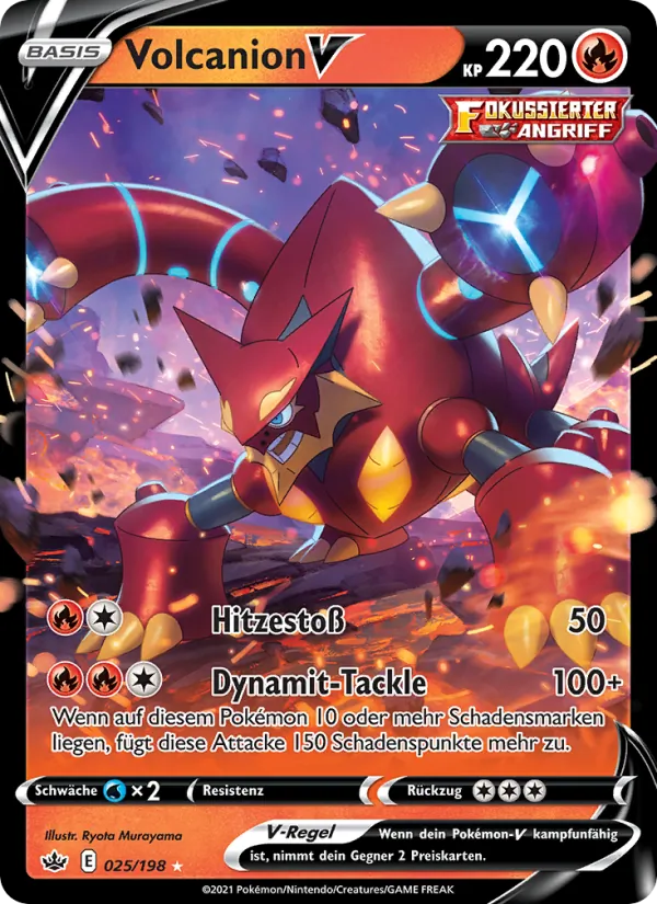 Volcanion V Schaurige Herrschaft 25/198