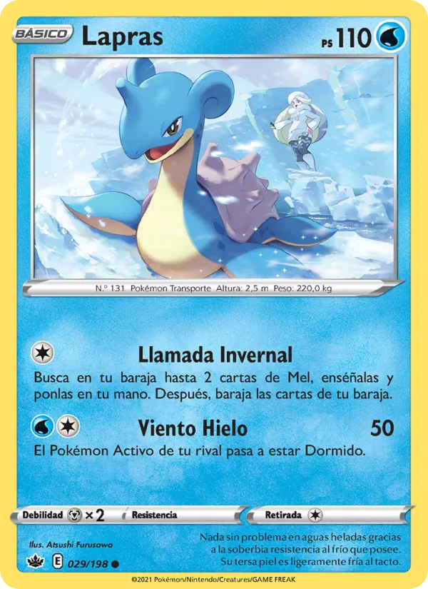 Lapras Reinado Escalofriante 29/198