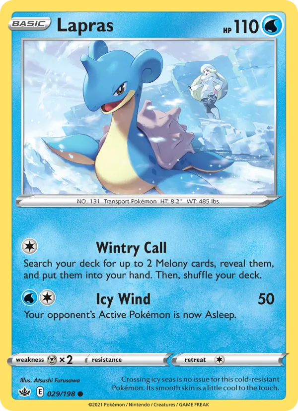 Lapras Reinado Arrepiante 29/198