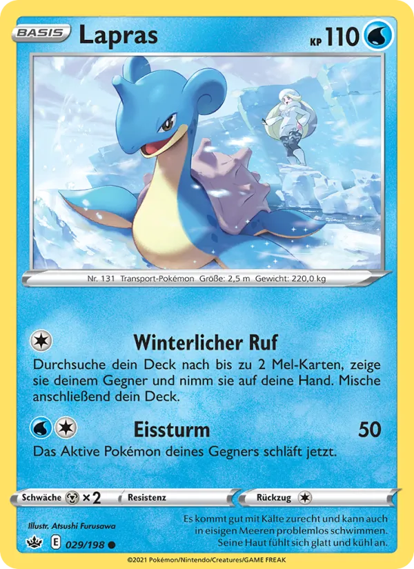 Lapras Schaurige Herrschaft 29/198