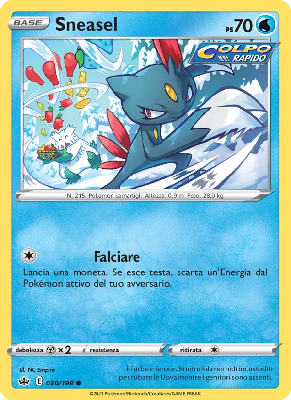 Sneasel Regno Glaciale 30/198