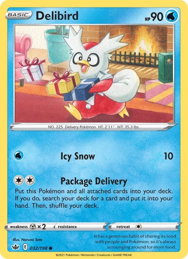 Delibird Chilling Reign 32/198
