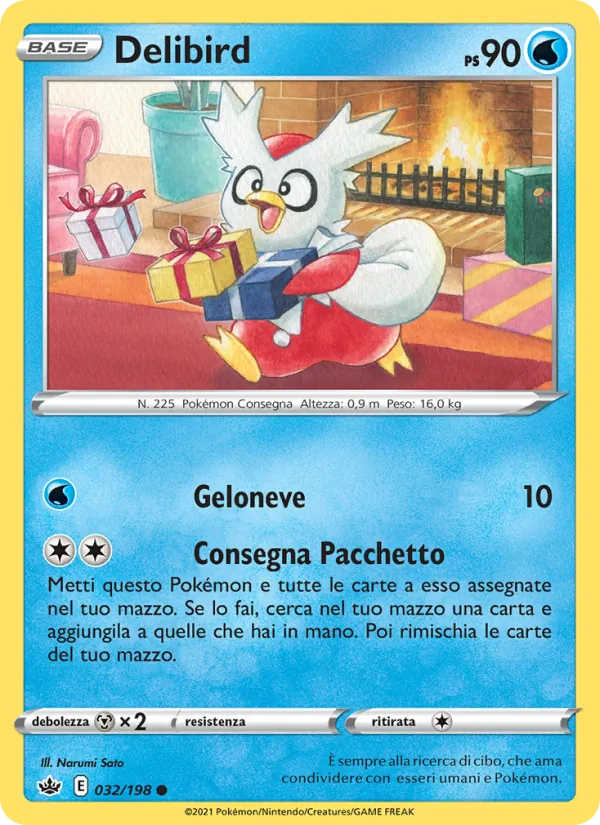 Delibird Regno Glaciale 32/198