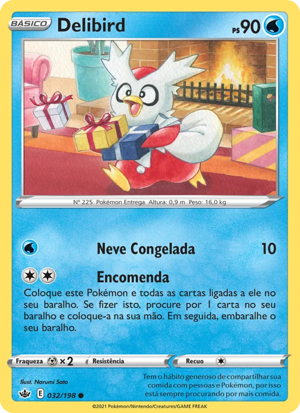 Delibird Reinado Arrepiante 32/198
