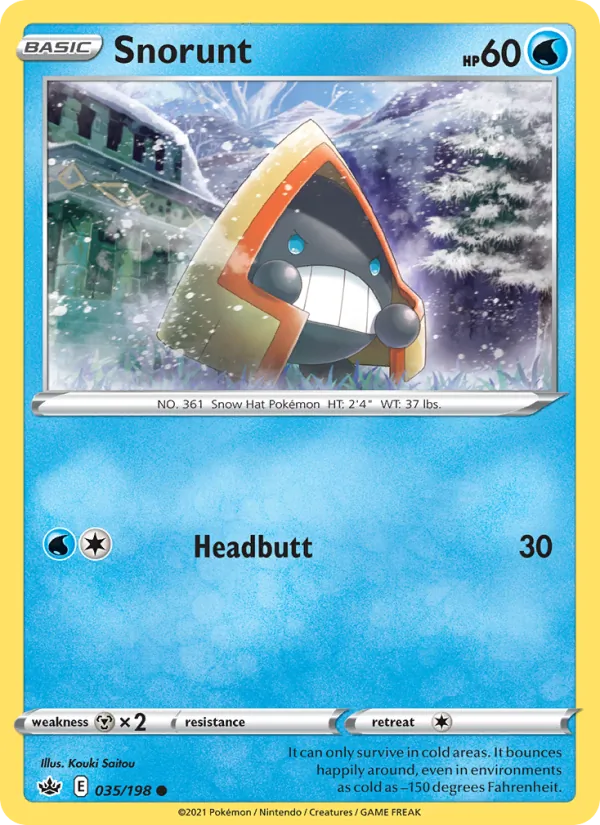 Snorunt Chilling Reign 35/198