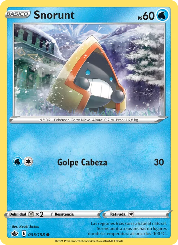 Snorunt Reinado Escalofriante 35/198