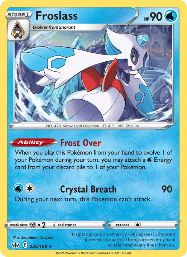 Froslass Chilling Reign 36/198