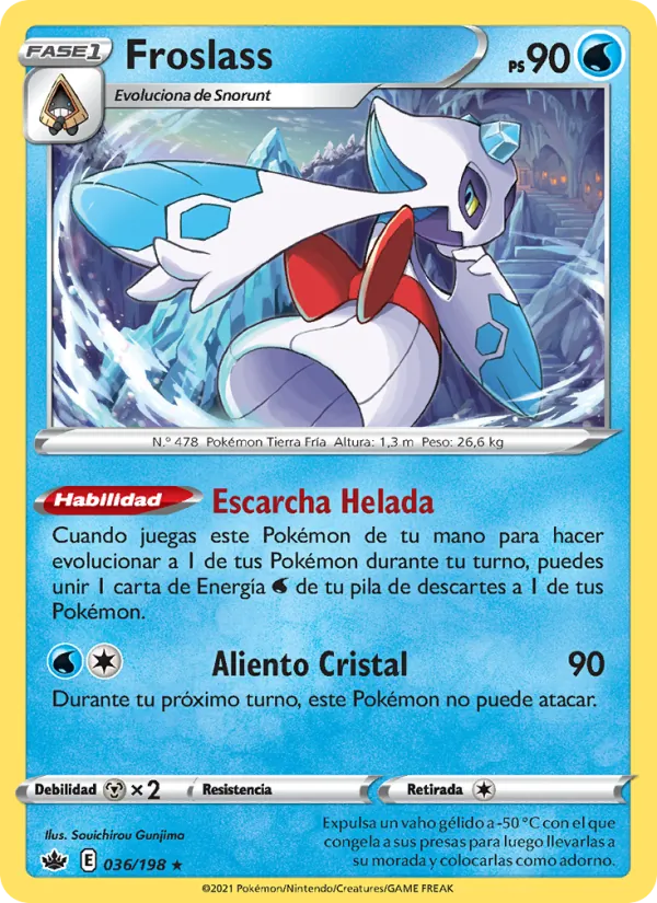Froslass Reinado Escalofriante 36/198