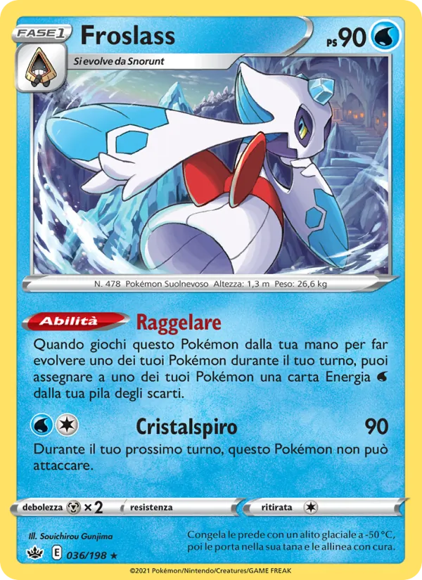 Froslass Regno Glaciale 36/198