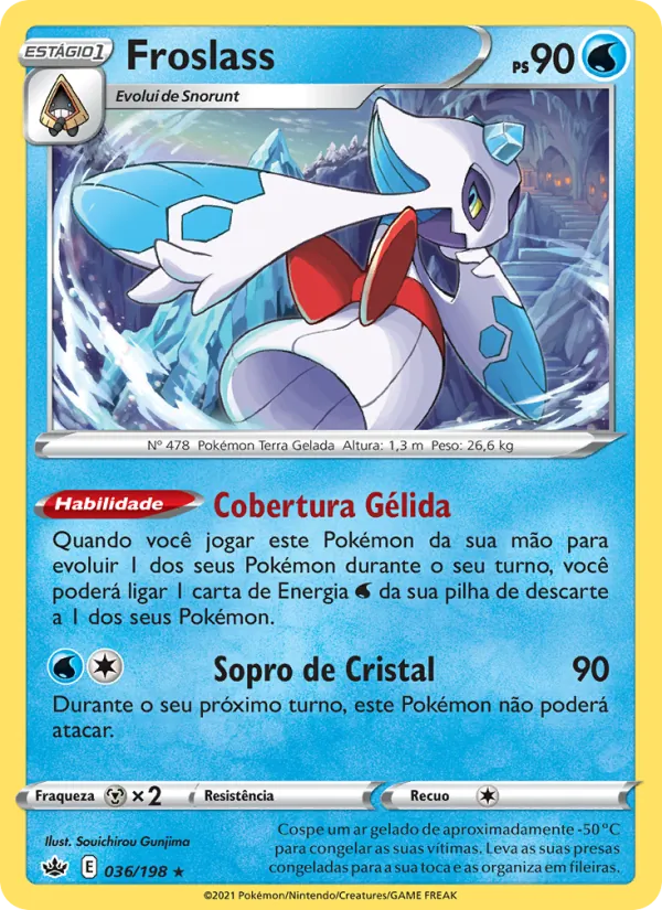 Froslass Reinado Arrepiante 36/198
