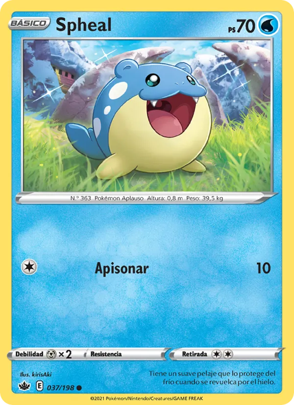 Spheal Reinado Escalofriante 37/198