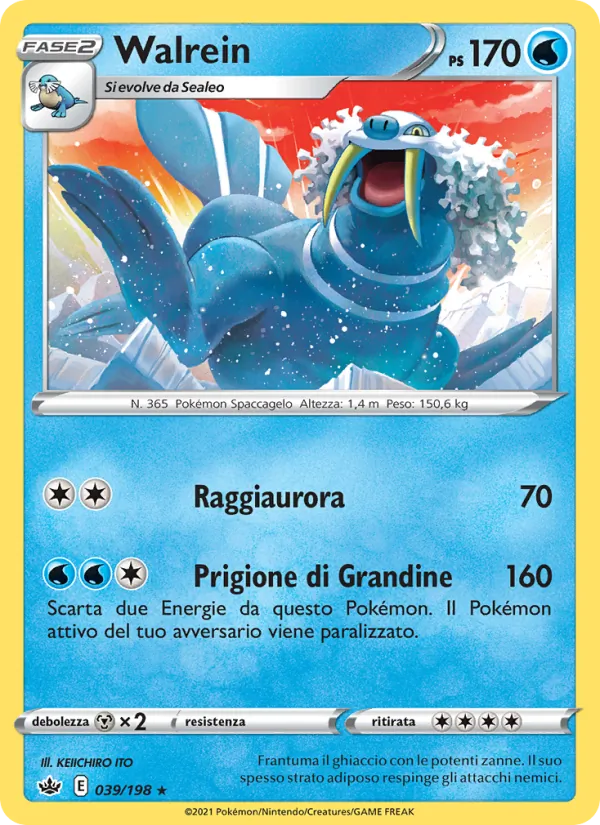 Walrein Regno Glaciale 39/198