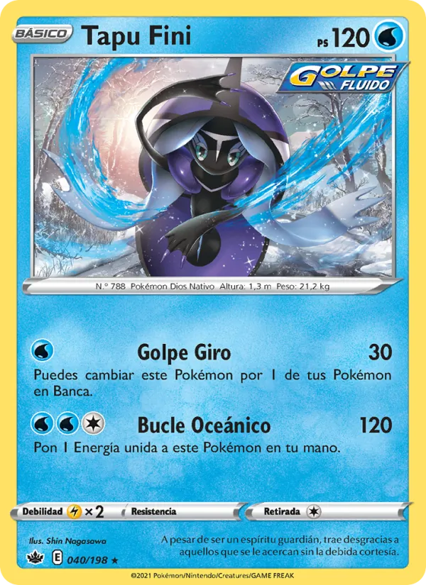 Tapu Fini Reinado Escalofriante 40/198