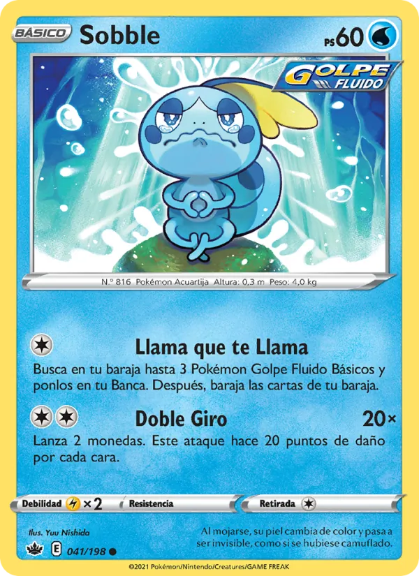 Sobble Reinado Escalofriante 41/198