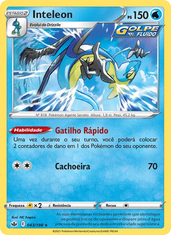 Inteleon Reinado Arrepiante 43/198