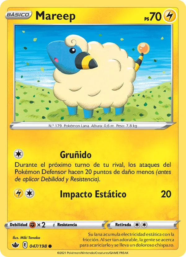 Mareep Reinado Escalofriante 47/198