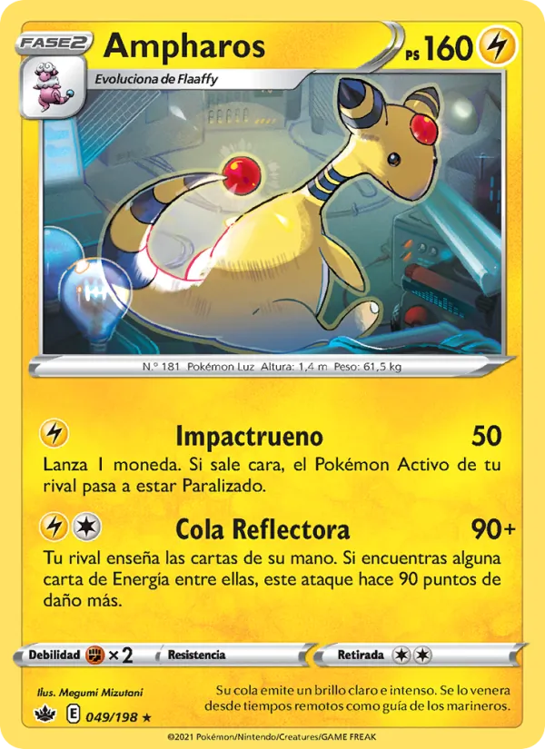 Ampharos Reinado Escalofriante 49/198