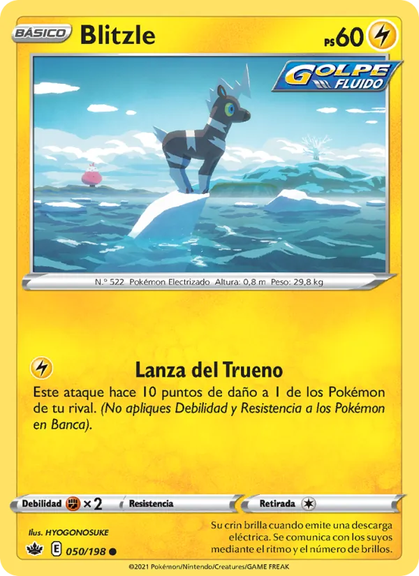 Blitzle Reinado Escalofriante 50/198