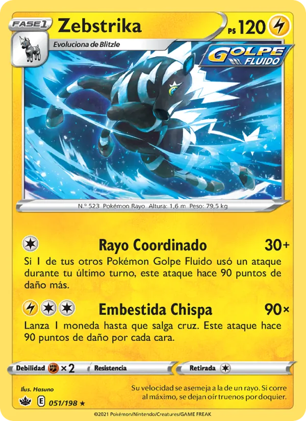 Zebstrika Reinado Escalofriante 51/198
