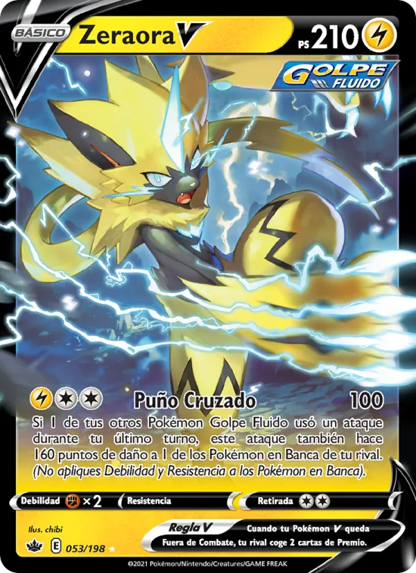 Zeraora V Reinado Escalofriante 53/198