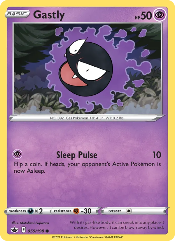 Gastly Chilling Reign 55/198