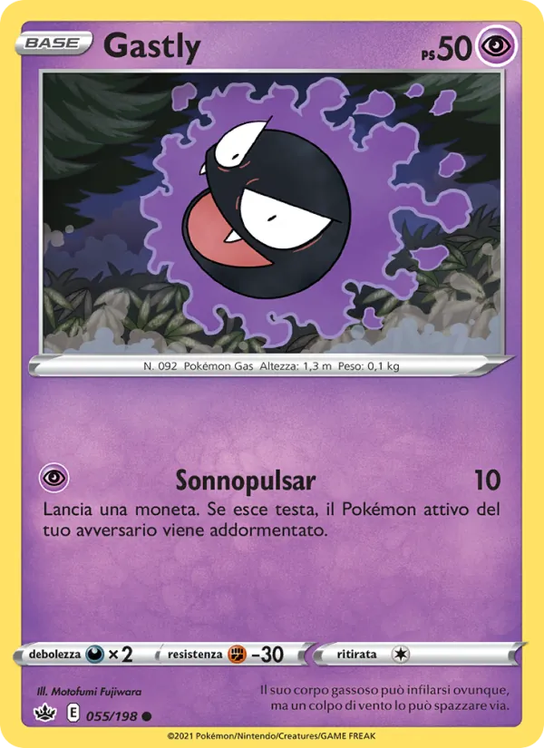 Gastly Regno Glaciale 55/198
