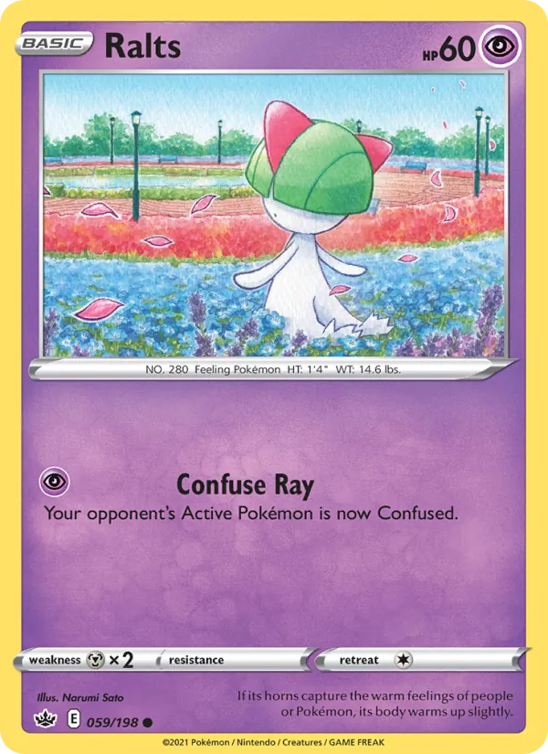 Ralts Chilling Reign 59/198