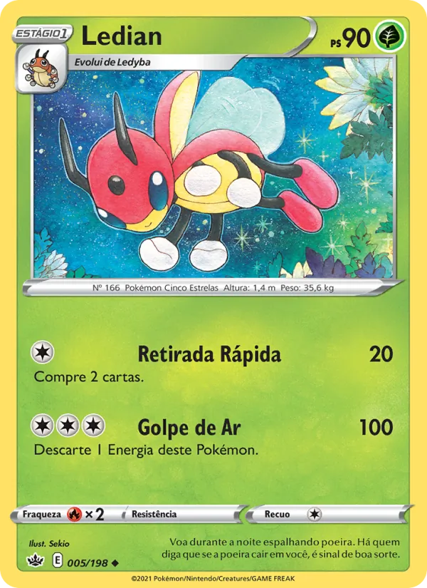 Ledian Reinado Arrepiante 5/198