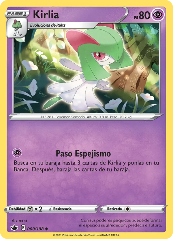 Kirlia Reinado Escalofriante 60/198