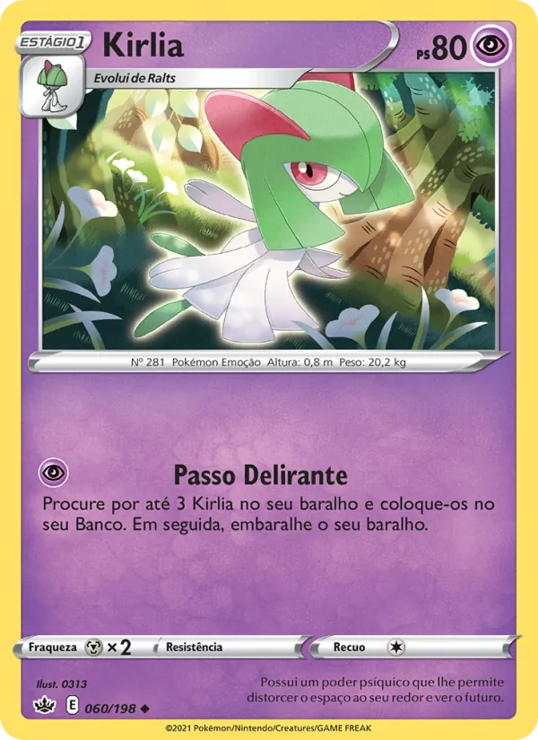 Kirlia Reinado Arrepiante 60/198