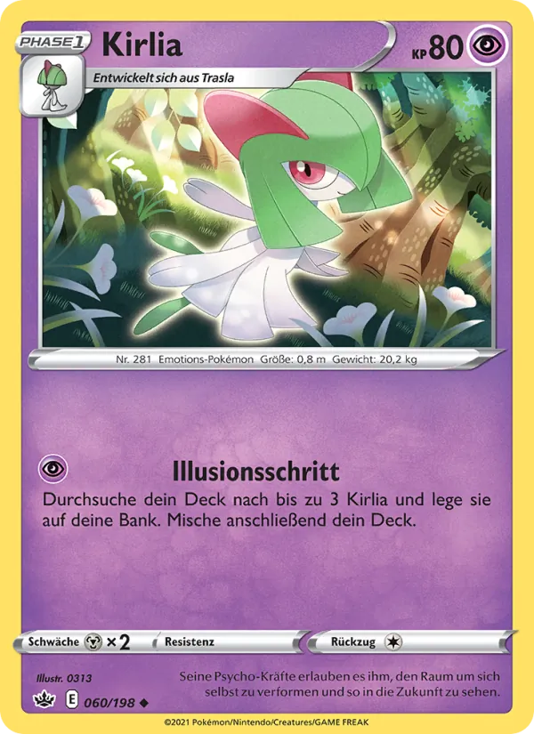 Kirlia Schaurige Herrschaft 60/198