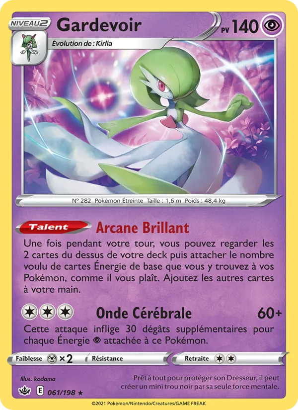 Gardevoir Règne de Glace 61/198