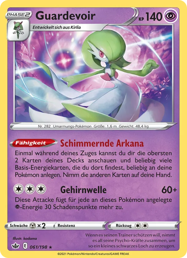 Guardevoir Schaurige Herrschaft 61/198