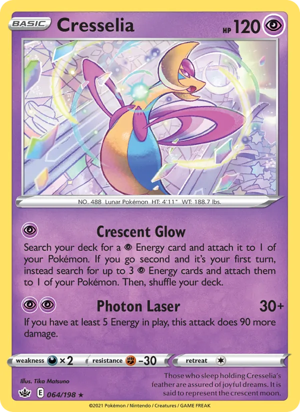 Cresselia Chilling Reign 64/198