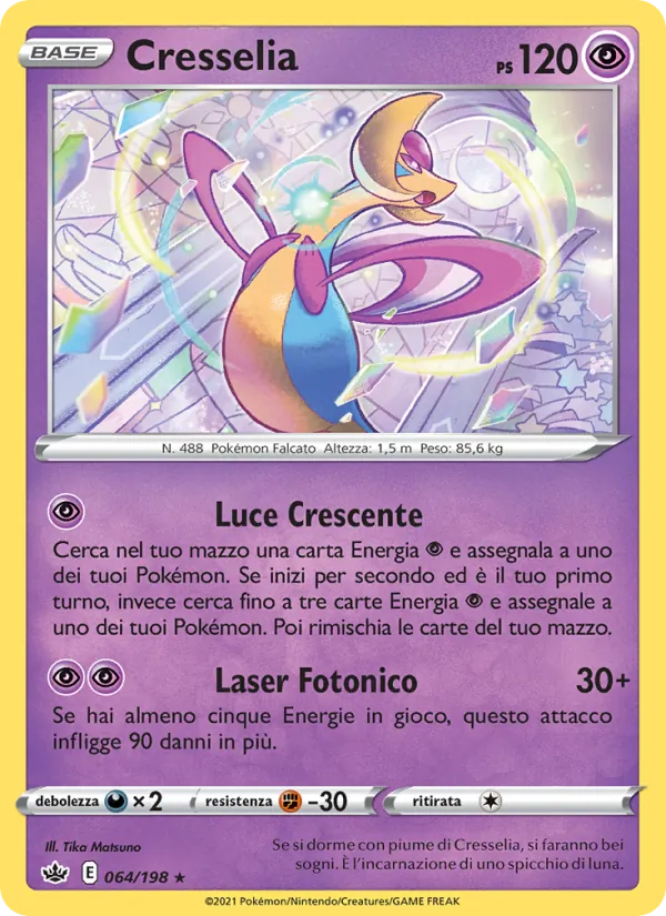 Cresselia Regno Glaciale 64/198