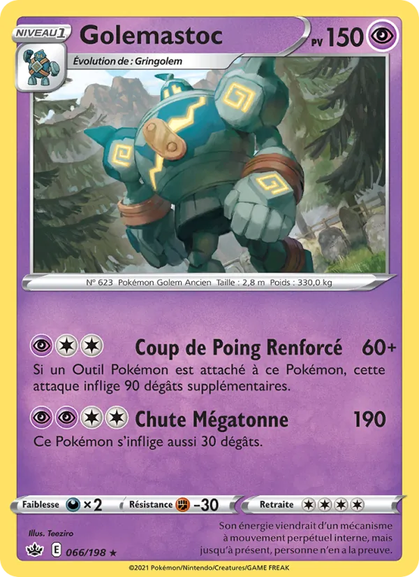 Golemastoc Règne de Glace 66/198