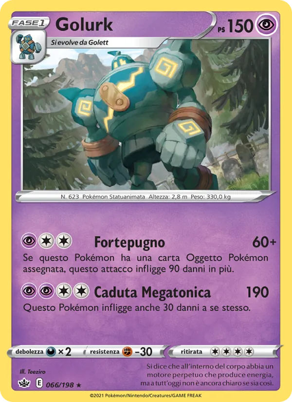 Golurk Regno Glaciale 66/198