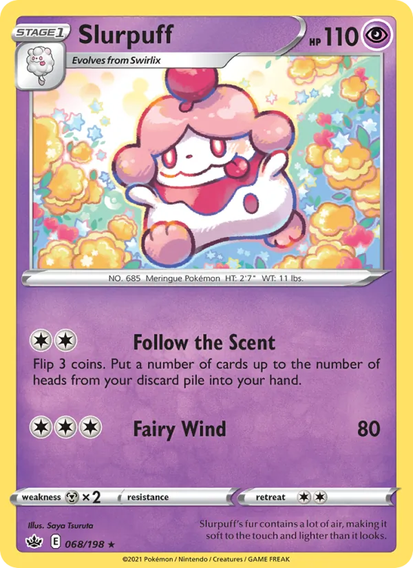 Slurpuff Chilling Reign 68/198