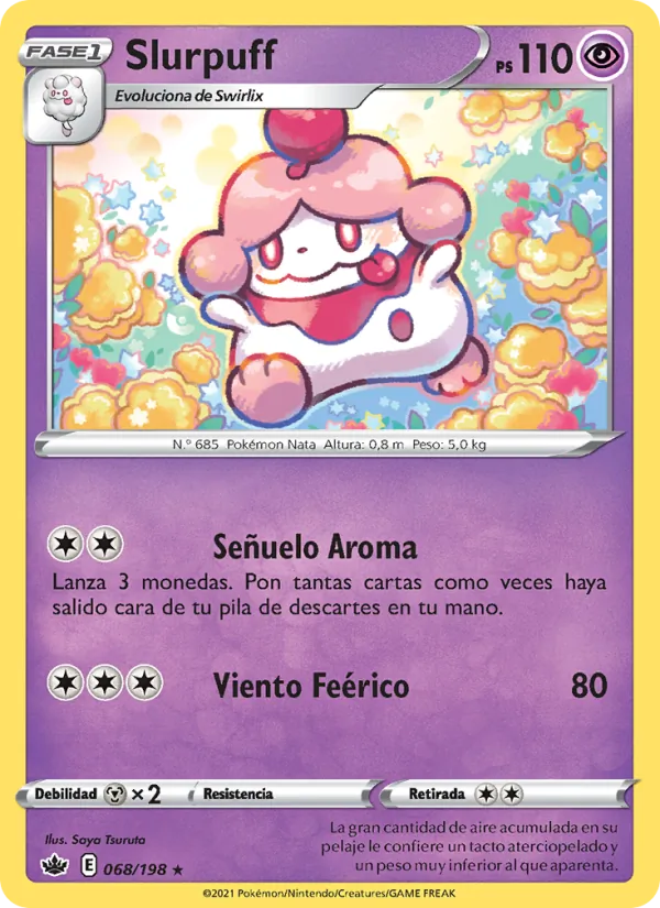 Slurpuff Reinado Escalofriante 68/198