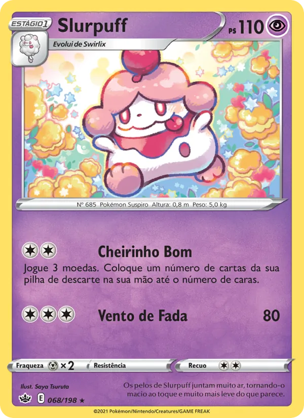 Slurpuff Reinado Arrepiante 68/198