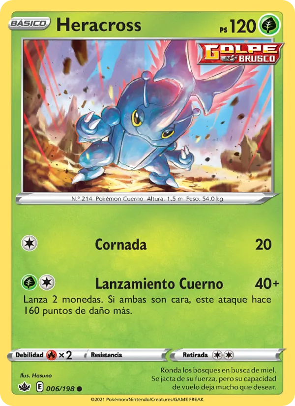 Heracross Reinado Escalofriante 6/198