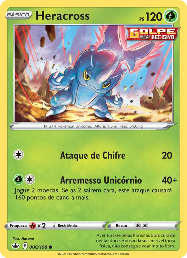 Heracross Reinado Arrepiante 6/198