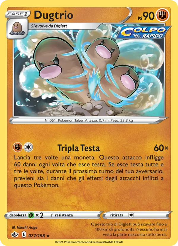 Dugtrio Regno Glaciale 77/198