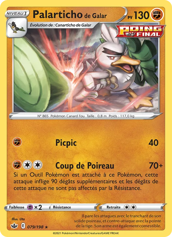Palarticho de Galar Règne de Glace 79/198