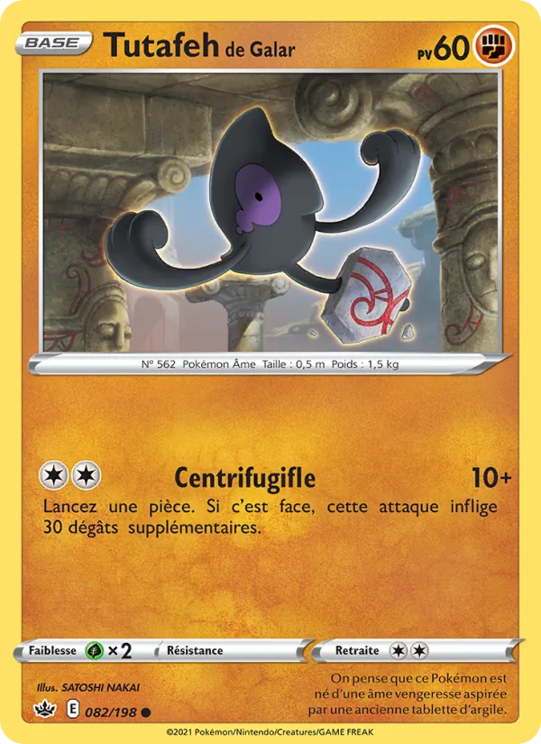Tutafeh de Galar Règne de Glace 82/198