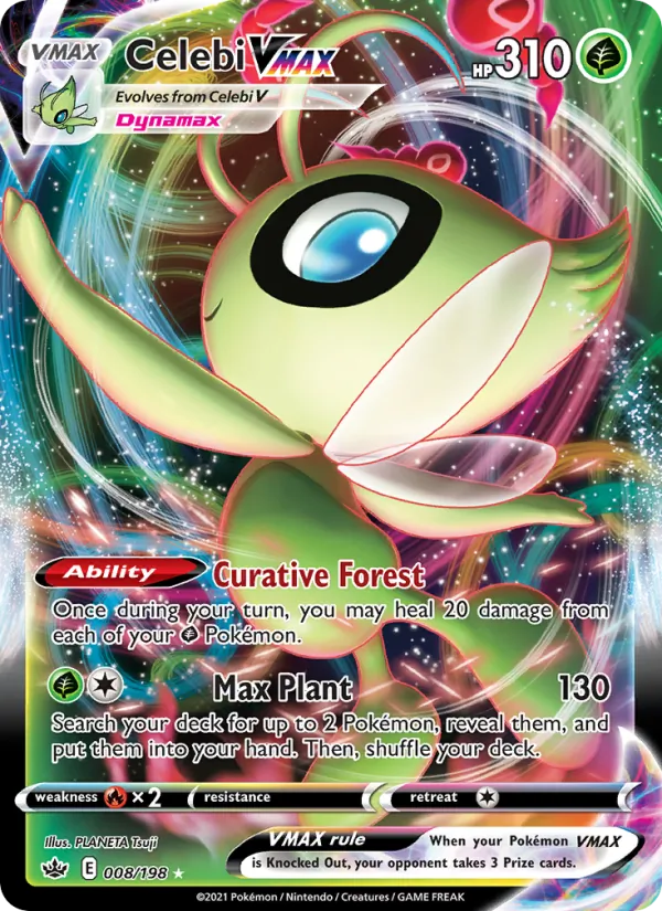 Celebi VMAX Chilling Reign 8/198