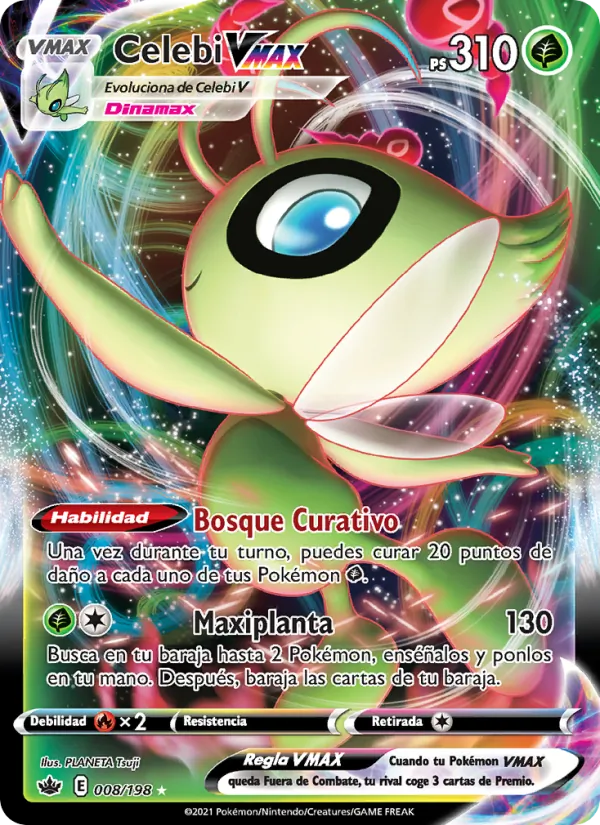 Celebi VMAX Reinado Escalofriante 8/198