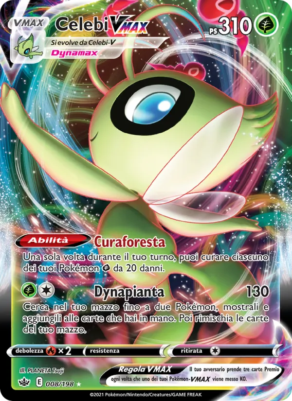 Celebi VMAX Regno Glaciale 8/198