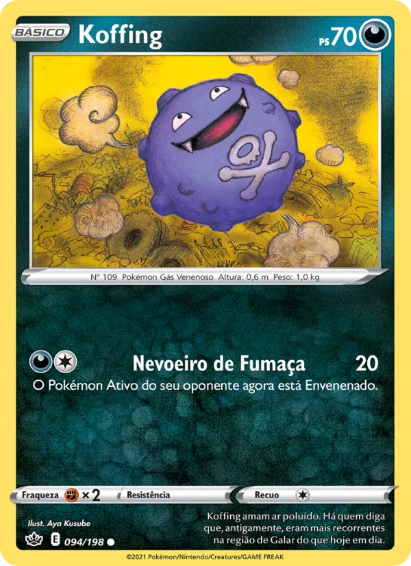 Koffing Reinado Arrepiante 94/198