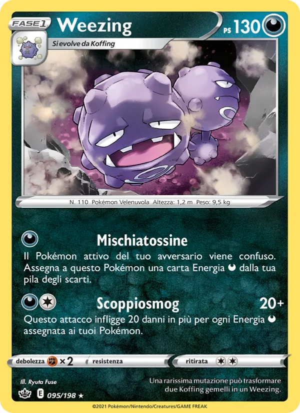 Weezing Regno Glaciale 95/198